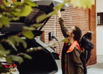 Photo EV charging stations